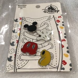 Disney Parks Mickey Shoelace Charms